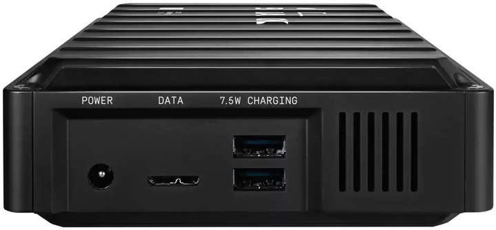 Жесткий диск Western Digital WD BLACK D10 Game Drive 8TB WDBA3P0080HBK-EESN 3.5" USB 3.2 External Black - изображение 4