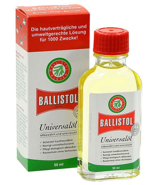 Масло збройове Klever Ballistol Oil 50ml - зображення 1