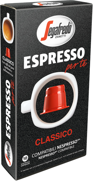 Купить Кофе в капсулах Segafredo Espresso Per Te Classico 5.1 г х 10 шт ...