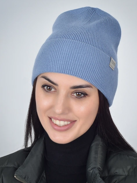 Шапка женская Malisa Итака ML3524 56-58 Джинс - изображение 3