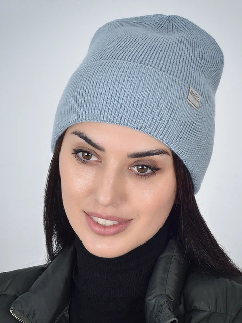 Шапка женская Malisa Итака ML3525 56-58 Сизая - изображение 2