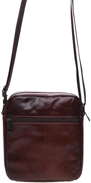 Мужская сумка кожаная Laras K102610 Brown (ROZ6300004237) - Фото 3 Мужская сумка кожаная Laras K102610 Brown (ROZ6300004237) - изображение 3