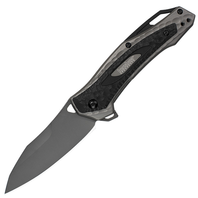 Нож складной Kershaw Vedder (длина: 190мм, лезвие: 83мм), черный - изображение 1