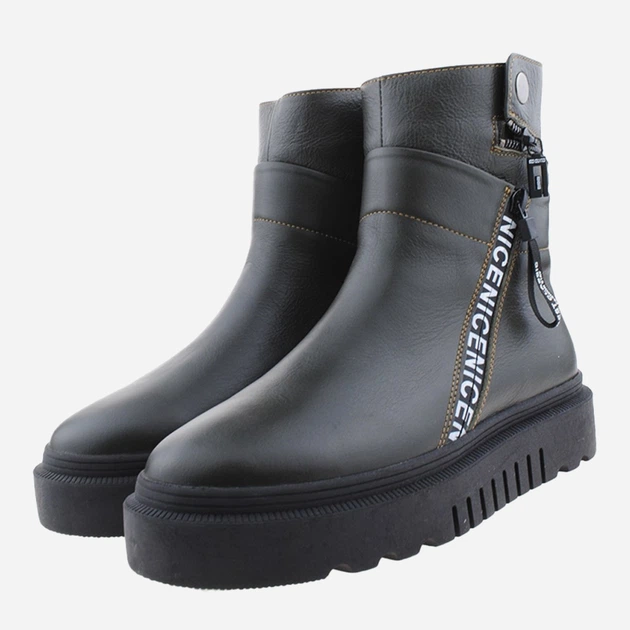 Черевики Teona R19173 37 23.5 см Хакі (2400000209249) - зображення 3