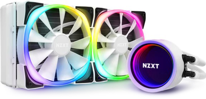 新品 NZXT KRAKEN X53 ホワイト Amazon | NZXT KRAKEN X53 ホワイト 簡易水冷CPUクーラー RGB