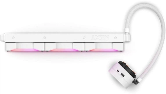 Система рідинного охолодження NZXT Kraken X73 360 мм White RGB Fans (RL-KRX73-RW) - зображення 2