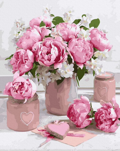 Картина по номерам Rainbow Art GX35996 40*50 см Розовые