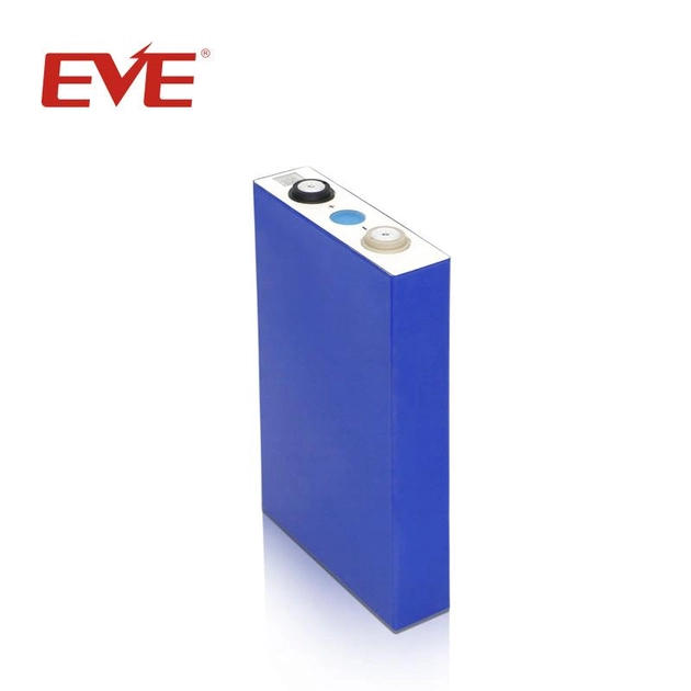 Аккумулятор прямоугольный (prismatic) LiFePO4 (LFP) EVE LF105, 105Ah, A, 3.6/3.2/2.5V, Grade A, M6, Blue - изображение 1