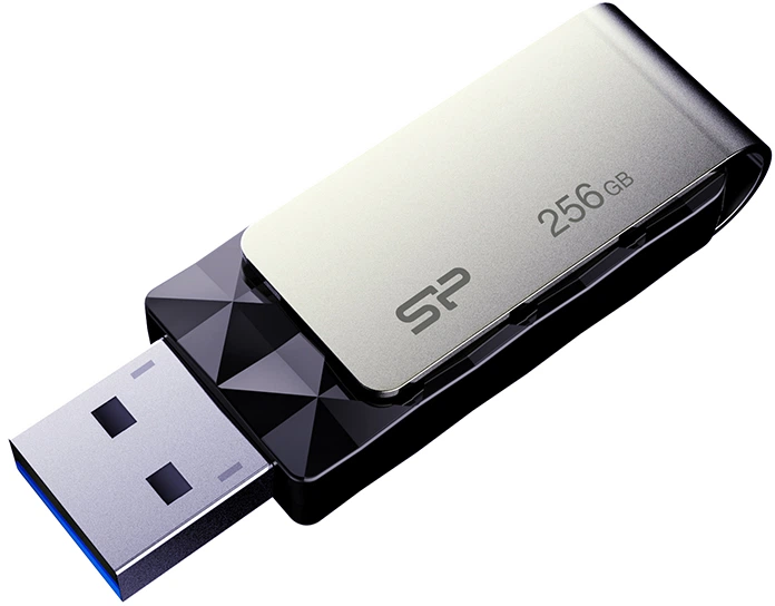 Pendrive Silicon Power Blaze B30 256GB USB 3.0 Black (SP256GBUF3B30V1K) - obraz 4