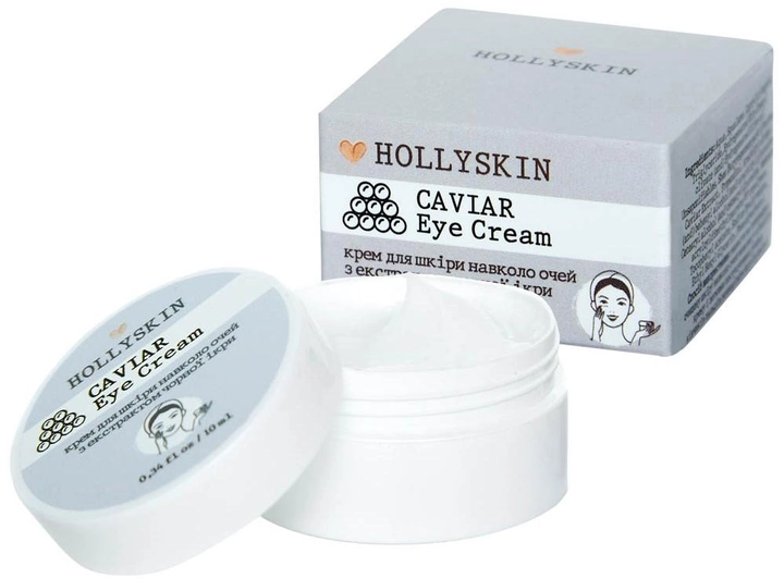Крем вокруг глаз Hollyskin Caviar Eye Cream с экстрактом черной икры 10 мл (4823109700659) 