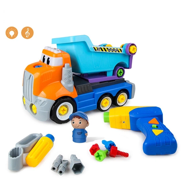 Дитячий конструктор із шуруповертом Play Smart Збирай сам та Грай