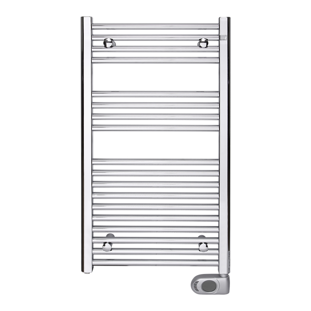 Полотенцесушитель Zehnder Aura 906 x 500 мм хром 200 Вт со скрытым ...
