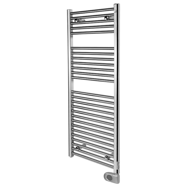 Полотенцесушитель Zehnder Aura 1226 x 500 мм хром 300 Вт со скрытым ...