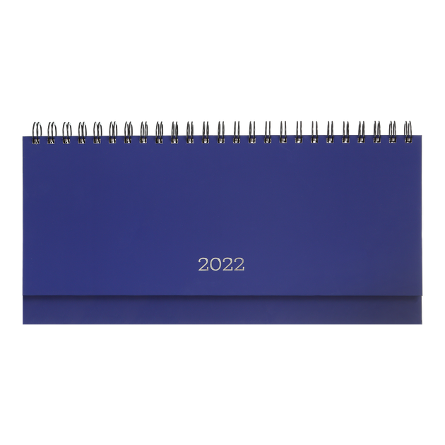 Планинг датированный Buromax Monochrome 2022 320х125 мм 120 страниц синий (BM.2593-02) - Фото 1 Планинг датированный Buromax Monochrome 2022 320х125 мм 120 страниц синий (BM.2593-02) - изображение 1