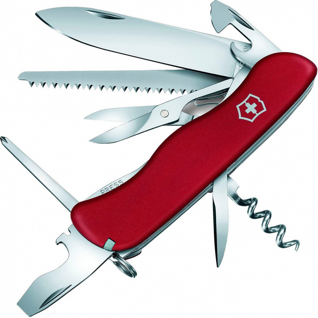 Ніж Victorinox Outrider Matt Red Blister (0.8513.B1) - зображення 1