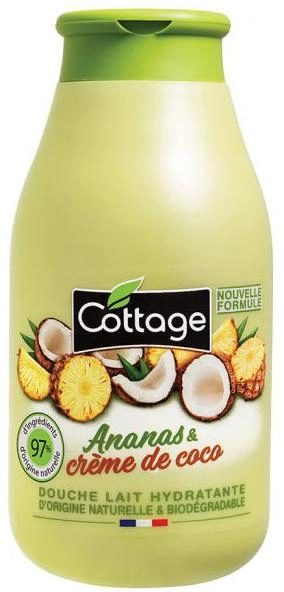 Акция на Молочко для душу Cottage Pineapple&Coconut зволожувальне 250 мл от Rozetka