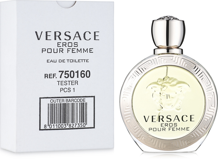 Туалетная вода (тестер без крышечки) Versace Eros Pour Femme 100 ml (27 ...