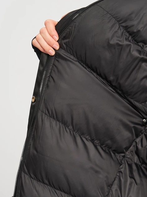 Пуховик зимний женский Milhan 2578 2XL Черный (mh2000000045832) - изображение 7
