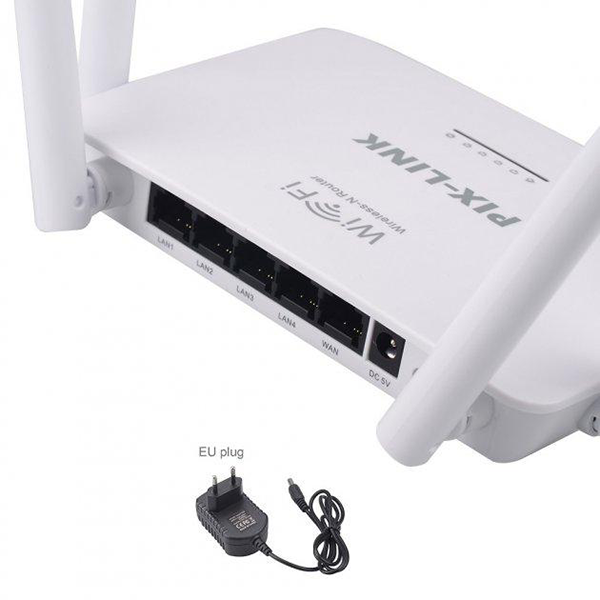 Wi-Fi роутер маршрутизатор Pix-link LV-WR08 300 Мбит/с - изображение 3