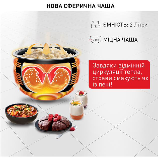 Мультиварка TEFAL Mini Multicooker RK601134 - изображение 3