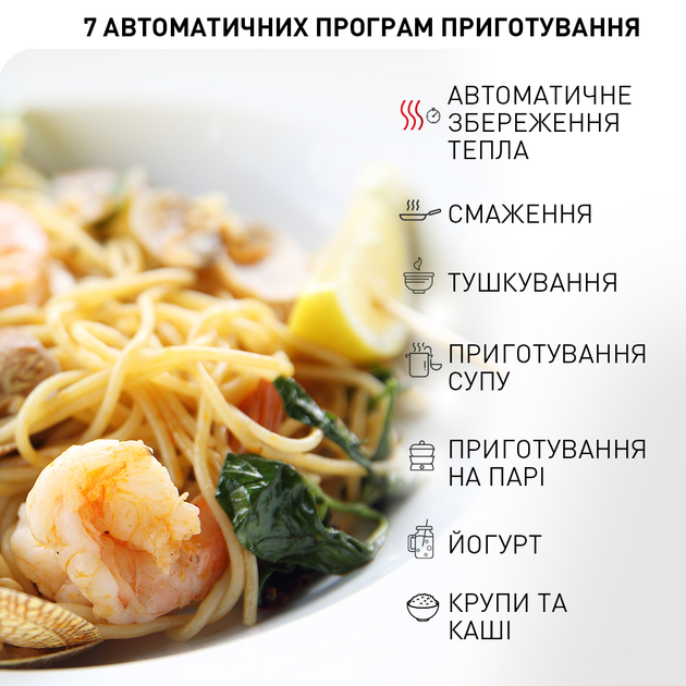 Мультиварка TEFAL Mini Multicooker RK601134 - изображение 6