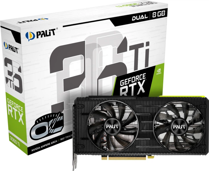 【ジャンク】Palit RTX 3060 Ti 8GB グラフィックボード Palitのグラボ「RTX 3060 Ti Dual OC」は高コスパ＆十分使えて