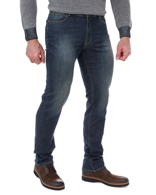 Джинси чоловічі TRUSSARDI JEANS (52J00001-1T001486-U290/8-92) Синій 35 - изображение 2