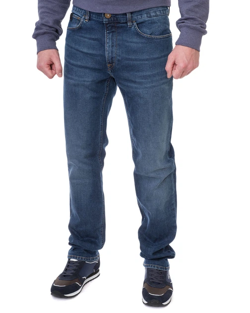 Джинси чоловічі TRUSSARDI JEANS (52J00018-1T003165-C007-U280/19-20-2) Синій 40 - изображение 3