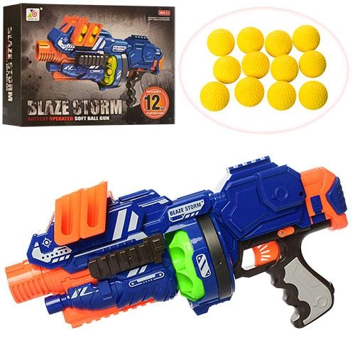 Дитячий бластер ZECONG TOYS (ZC 7087) з м'якими кульками-кулями