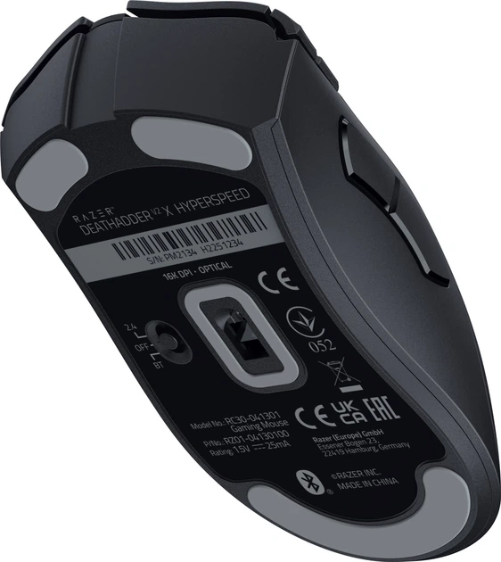 Mysz bezprzewodowa gamingowa RAZER DeathAdder V2 X Hyperspeed Black (RZ01-04130100-R3G1) - obraz 6