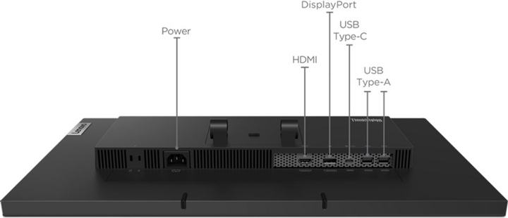 Монитор 23.8" Lenovo ThinkVision T24t-20 (62C5GAT1UA) 10-Point Capacitive Touch Screen - изображение 10