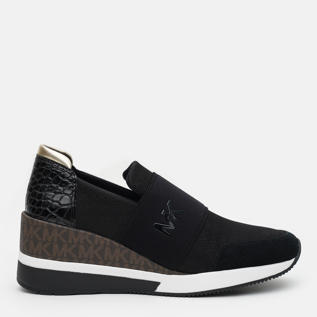 Сникеры Michael Kors Felix Trainer 43F1FXFS2S-001 39 (9) 26 см Black (0195512688324) - изображение 1