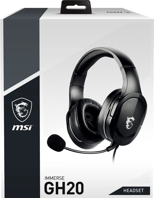Навушники MSI Immerse GH20 - зображення 7