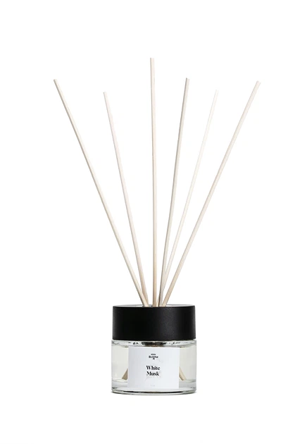 Аромадиффузор для дома Aroma Bloom White musk Белый мускус 50 мл (2252413875012) - Фото 2 Аромадиффузор для дома Aroma Bloom White musk Белый мускус 50 мл (2252413875012) - изображение 2
