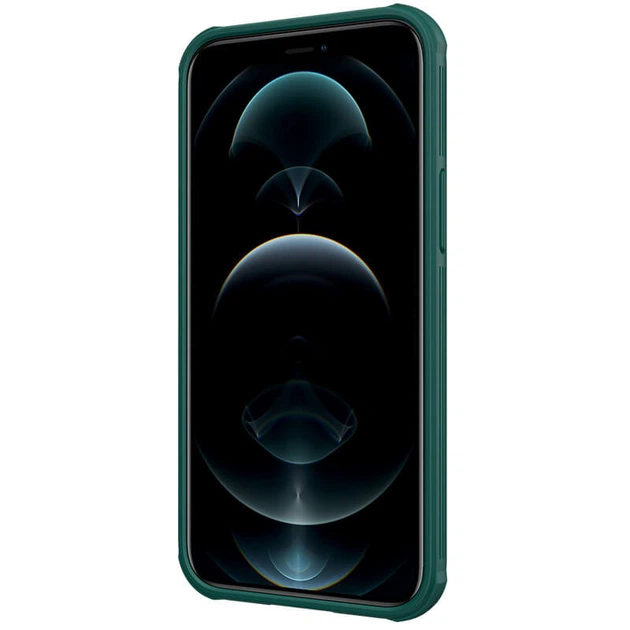 Карбоновая накладка Nillkin Camshield шторка на камеру для Apple iPhone 13 Зеленый / Dark green - Фото 5 Карбоновая накладка Nillkin Camshield шторка на камеру для Apple iPhone 13 Зеленый / Dark green - изображение 5