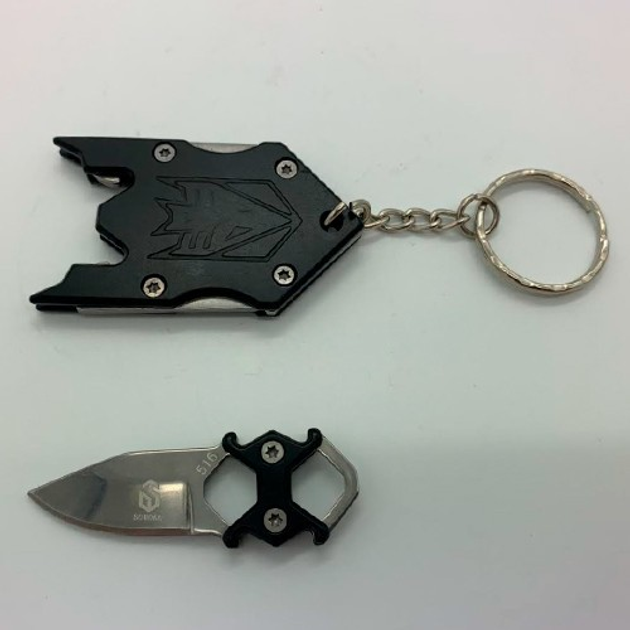 Брелок Нож трансформер Transformers Knife черный - изображение 2