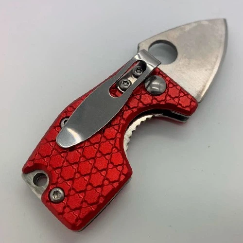 Складаний ніж брелок Mini Knife червоний подарункова упаковка