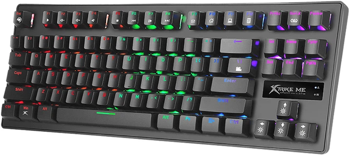 Клавиатура Xtrike ME GK-979 5 colors-LED Mechanical Red Switch USB