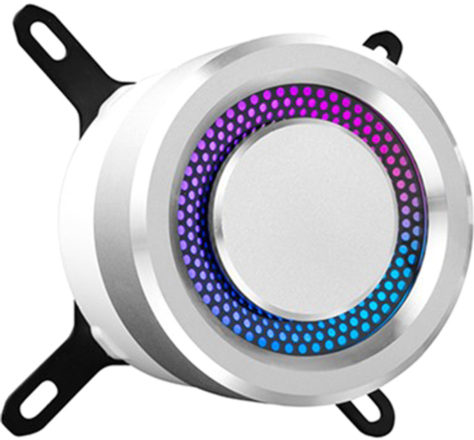 Система жидкостного охлаждения Lian Li Galahad AIO 360 White Liquid Cooler with RGB (G89.GA360A.01) - изображение 3