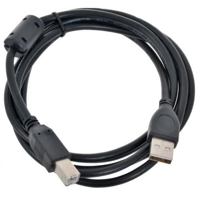 Кабель для принтера USB 2.0 AM/BM 1.8m Maxxter (UF-AMBM-6) - Фото 1 Кабель для принтера USB 2.0 AM/BM 1.8m Maxxter (UF-AMBM-6) - изображение 1