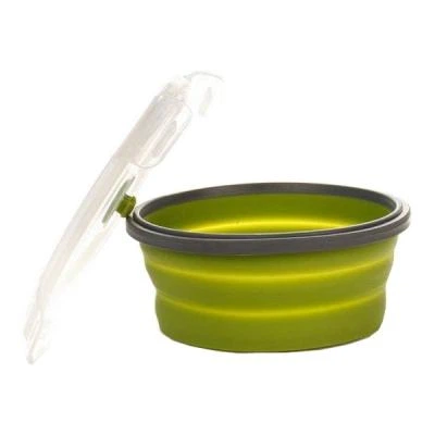 Харчовий контейнер Tramp складной с крышкой-защелкой 550ml (UTRC-088-olive) - зображення 2
