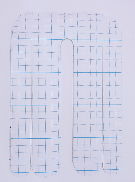 Тейпи для спини Pre-cut, для попереку, кінезіо пластир для спини (упаковка 2 шт), рожевий - зображення 2