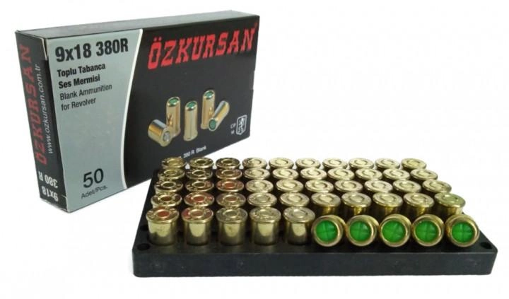 Холостий Патрон Ozkursan кал.9 мм (револьверний) - зображення 1