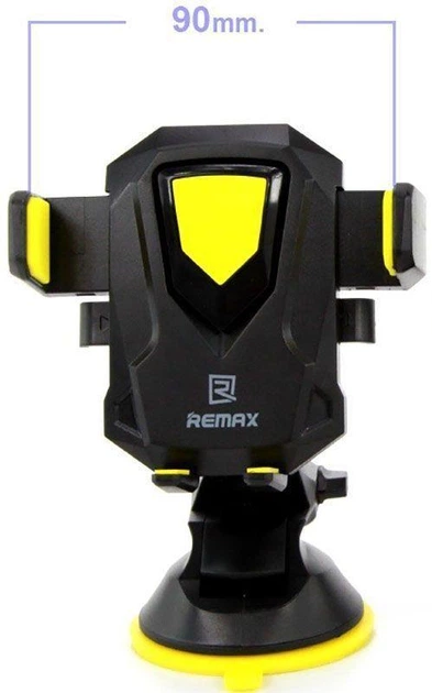 Автодержатель Remax RM-C26 Black Yellow - Фото 2 Автодержатель Remax RM-C26 Black Yellow - изображение 2