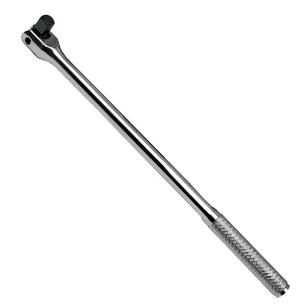 Вороток с шарниром 1/2" Intertool 375мм хром-Ванадиум ET-1033 - Фото 1 Вороток с шарниром 1/2" Intertool 375мм хром-Ванадиум ET-1033 - изображение 1
