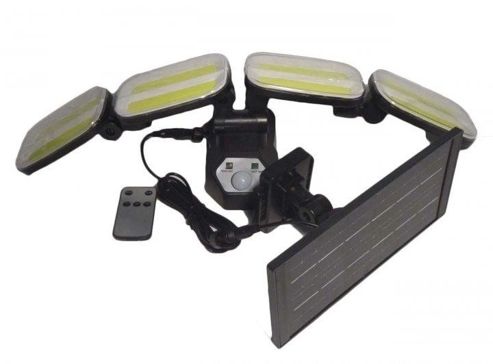 Уличный фонарь - прожектор Solar Light KXK-601/7860 240 COB на сонячній батареї з пультом Д/У та датчиком руху - зображення 7