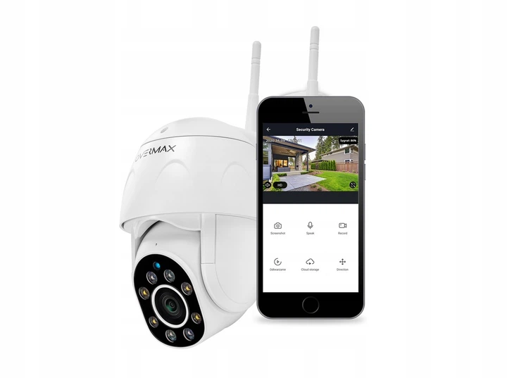Уличная поворотная IP-камера видеонаблюдения Overmax Camspot 4.9 FULL HD WiFi - изображение 7