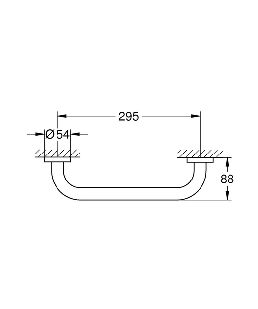 GROHE Поручень для ванни Essentials (40421001) - зображення 5