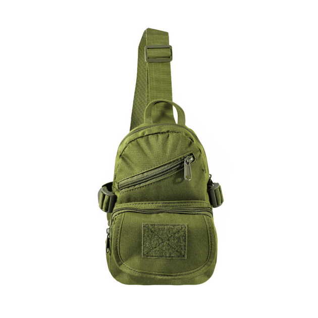 Рюкзак тактичний на одне плече AOKALI Outdoor A31 Green - зображення 1
