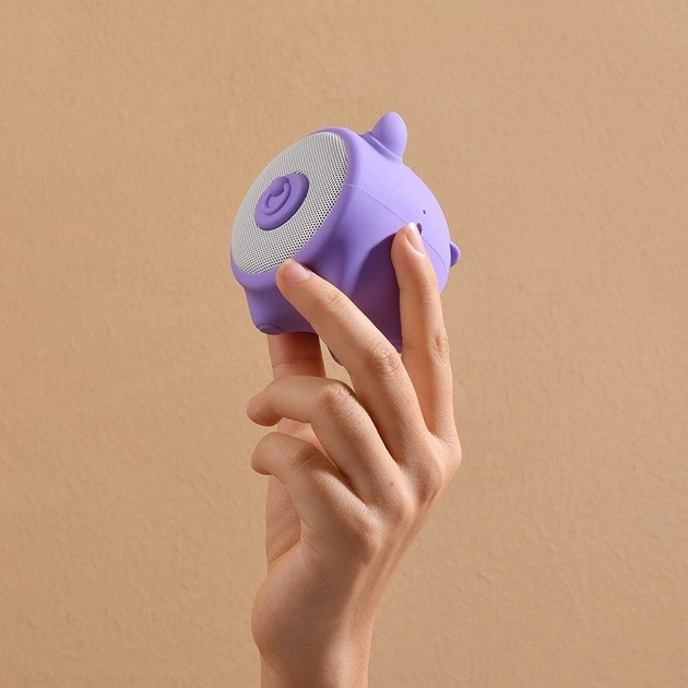Портативная колонка Baseus Q Chinese Zodiac Wireless Cow E06 Purple (NGE06-05) - изображение 2